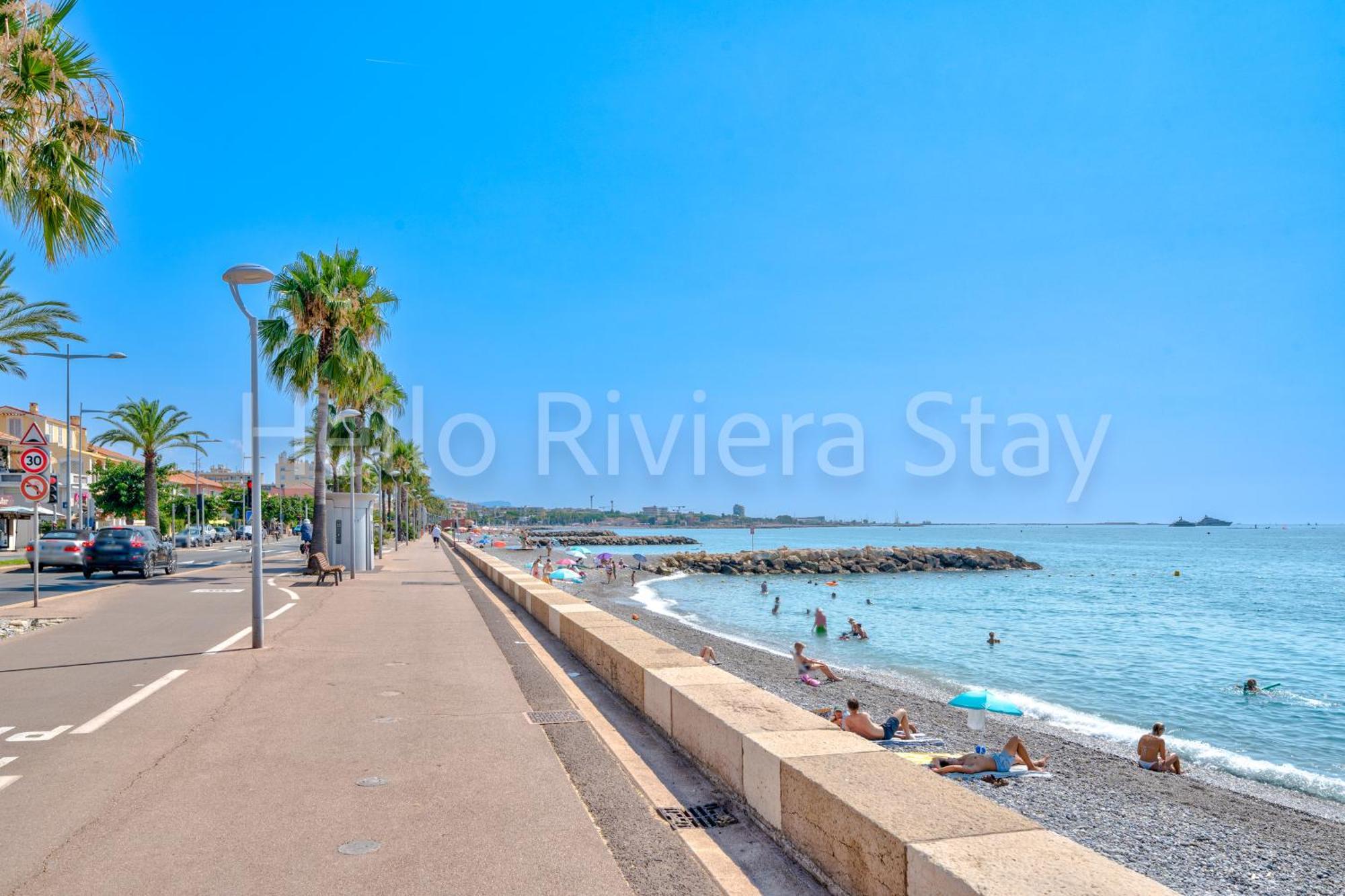 2p Front De Mer, Parking, Climatisation Cagnes-sur-Mer