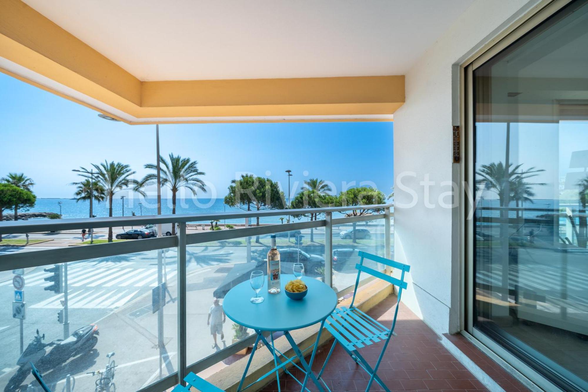 Appartement 2p Front De Mer, Parking, Climatisation